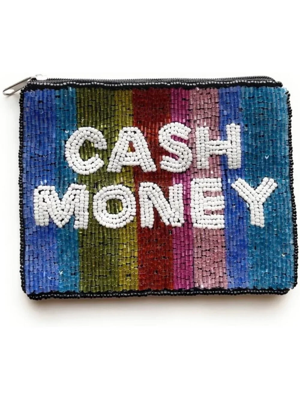Beaded Coin Pouch Purse, Cute Small Wallet for Her, Perfect Birthday Gift Bag